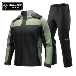 SULAITE Waterproof Motorcycle Raincoat Suit