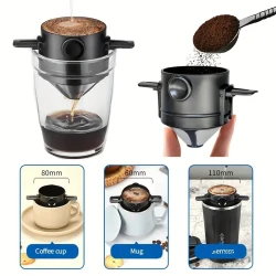 Stainless Steel Portable Coffee Filter