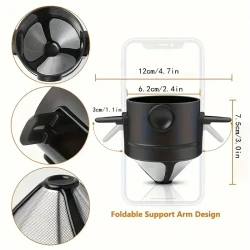 Stainless Steel Portable Coffee Filter