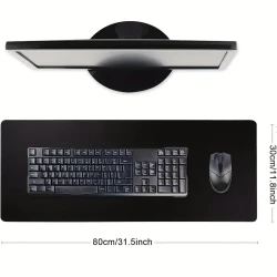 SGL Extra Long Gaming Mouse Mat 800 X 300 X 3 Mm Black