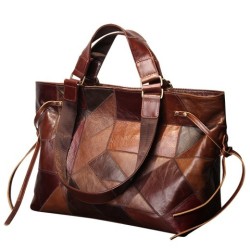 Cobbler Legend - Large Genuine Leather Women Handbag, Designer Luxury Vintage Fashion Shoulder Bag