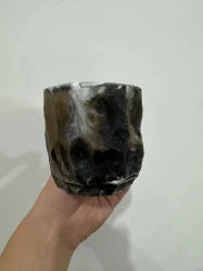 Color Crystal Coffee Resin Cup