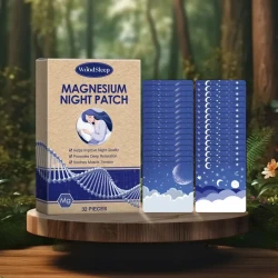 Magnesium Oil Patch, Magnesium Chloride Patch with Magnesium Chloride, Lavender, Coconut Oil, Arnica Ingredients, Body Magnesium Oil Patch (32pcs)