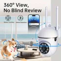 1080P Wireless HD Security Camera: Home Safety,Two-Way Audio, Motion Detection, Remote Operation