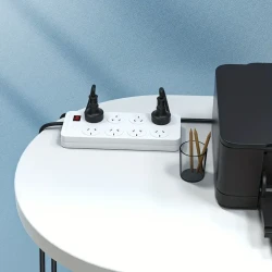 Power Strip with 8 AC Outlets