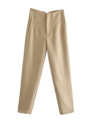 Women's Chic High-Waist Office Pants