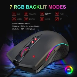 Glowing Gaming Mouse Gaming Wired Mouse