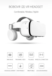 BOBO Z6 VR Bluetooth VR Virtual Reality Headset