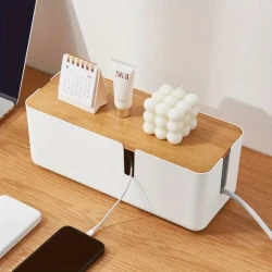 Bamboo Multi-Outlet Power Strip