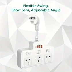 Australian Standard Wall-Mounted Power Socket