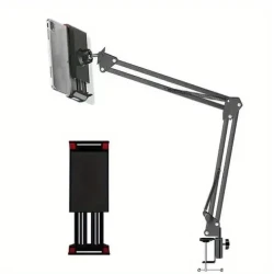 53.15inches/68.9inches Adjustable Tablet Phone Floor Stand Holder