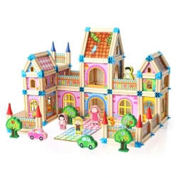 Castle parent child interactive puzzle puzzle toy