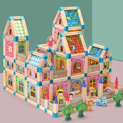 Castle parent child interactive puzzle puzzle toy