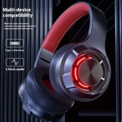 Head-mounted Wireless Bass E-sports Games Music Headset