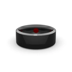 Smart Ring Wearable Device Multifunctional Black High-tech