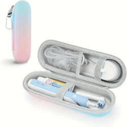 Portable Electric Toothbrush Travel Case with Carabiner Clip