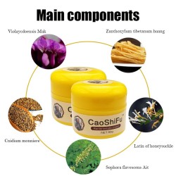 Caoshifu Psoriasis Cream - 4pcs 50g Herbal Skin Ointment