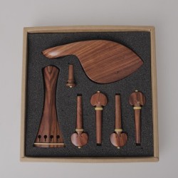 High-end Violin Mahogany Accessories Set Of Four