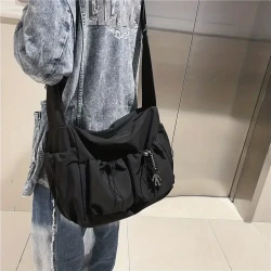 Kpop Nylon Crossbody Bag