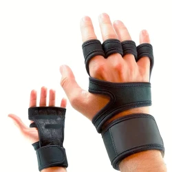 Sports Cross Training Gloves With Wrist Support For Fitness