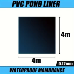 4X4M 5X6M 4X10M 8X10M Heavy Duty Durable PVC Flexible Garden Fish Pond Liner Elasticity Durable Underlaymen Membrane