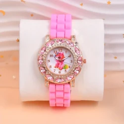 Rhinestone Unicorn Girls Quartz Watch