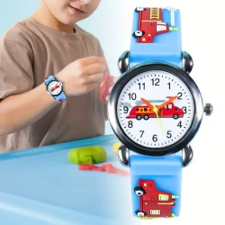 Boys Train Cartoon Watch