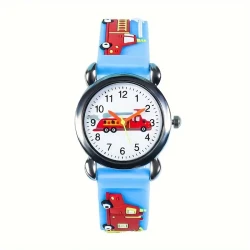 Boys Train Cartoon Watch