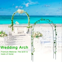 240cm Metal Garden Arbor Arch