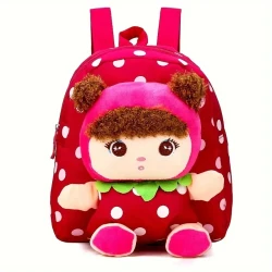 Vibrant Cartoon Character Kids Backpack