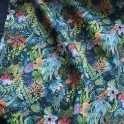 Military Green Cotton Printed Fabric Is Fashionable