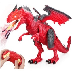 Remote Control Spray Western Fire Dragon Ice Dragon Touch RC Tyrannosaurus