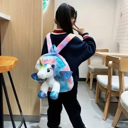 Rainbow Unicorn Kitten Backpack