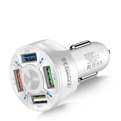 4 in 1 Fast Charge Car Charger