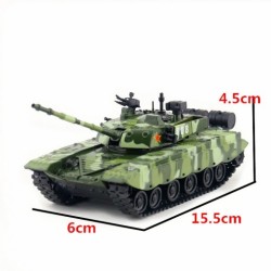 Alloy Model Simulation Toy Military Main Battle Tank