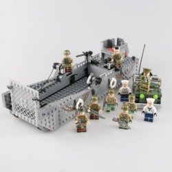 Iron Empire U.S. landing craft military model building blocks