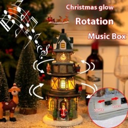 Christmas Gift Luminous Rotating Music Box Children's Birthday Night Light