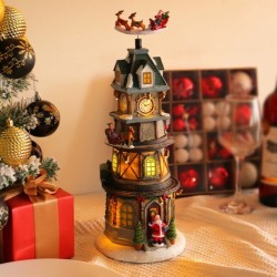 Christmas Gift Luminous Rotating Music Box Children's Birthday Night Light