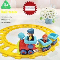 Children's Electric Toys Track Train Assembled Toy