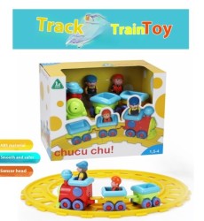 Children's Electric Toys Track Train Assembled Toy