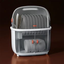 Household Kitchen Dish Storage Rack Disinfection Cabinet