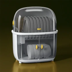 Household Kitchen Dish Storage Rack Disinfection Cabinet