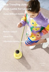 Self-Locking Skipping Rope