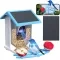 Solar Bird Feeder with Camera & AI Bird Recognition