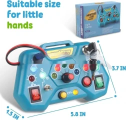 Early Childhood Educational Toys Klotski LCD Game Machine Thinking