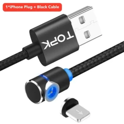 Magnetic Cable Micro Usb Cable 360 Degree Rotate