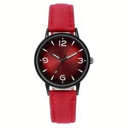 Women’s Casual Quartz Watch with Gradient Dial