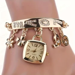 Women’s LOVE Alphabet Bracelet Quartz Watch