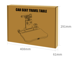 Travel Car Seat Back Small Table Board Adjustable