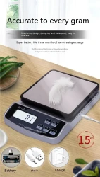 Multifunctional Electronic Waterproof Household Charging Kitchen Baking Scale